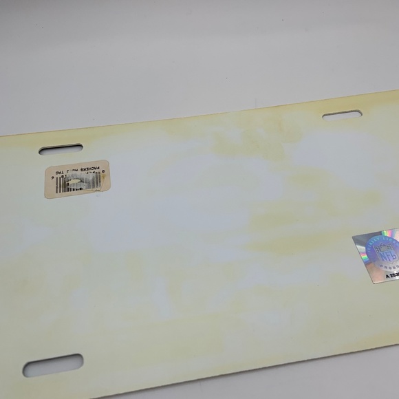 Vintage NFL Tag Express Green Bay Packers Retro Logo Plastic License Plate - Picture 6 of 11